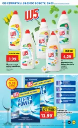Gazetka promocyjna Lidl - GAZETKA - Gazetka - ważna od 05.03 do 05.03.2022 - strona 61 - produkty: Do mycia naczyń, Tablet, Płyn do mycia naczyń, Płyn do mycia, Zmywarki, Tabletki do zmywarki