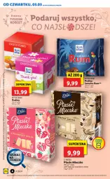 Gazetka promocyjna Lidl - GAZETKA - Gazetka - ważna od 05.03 do 05.03.2022 - strona 8 - produkty: Rum, Por, Praliny, Mleczko, Sport, Ptasie mleczko, E. Wedel, Ritter Sport
