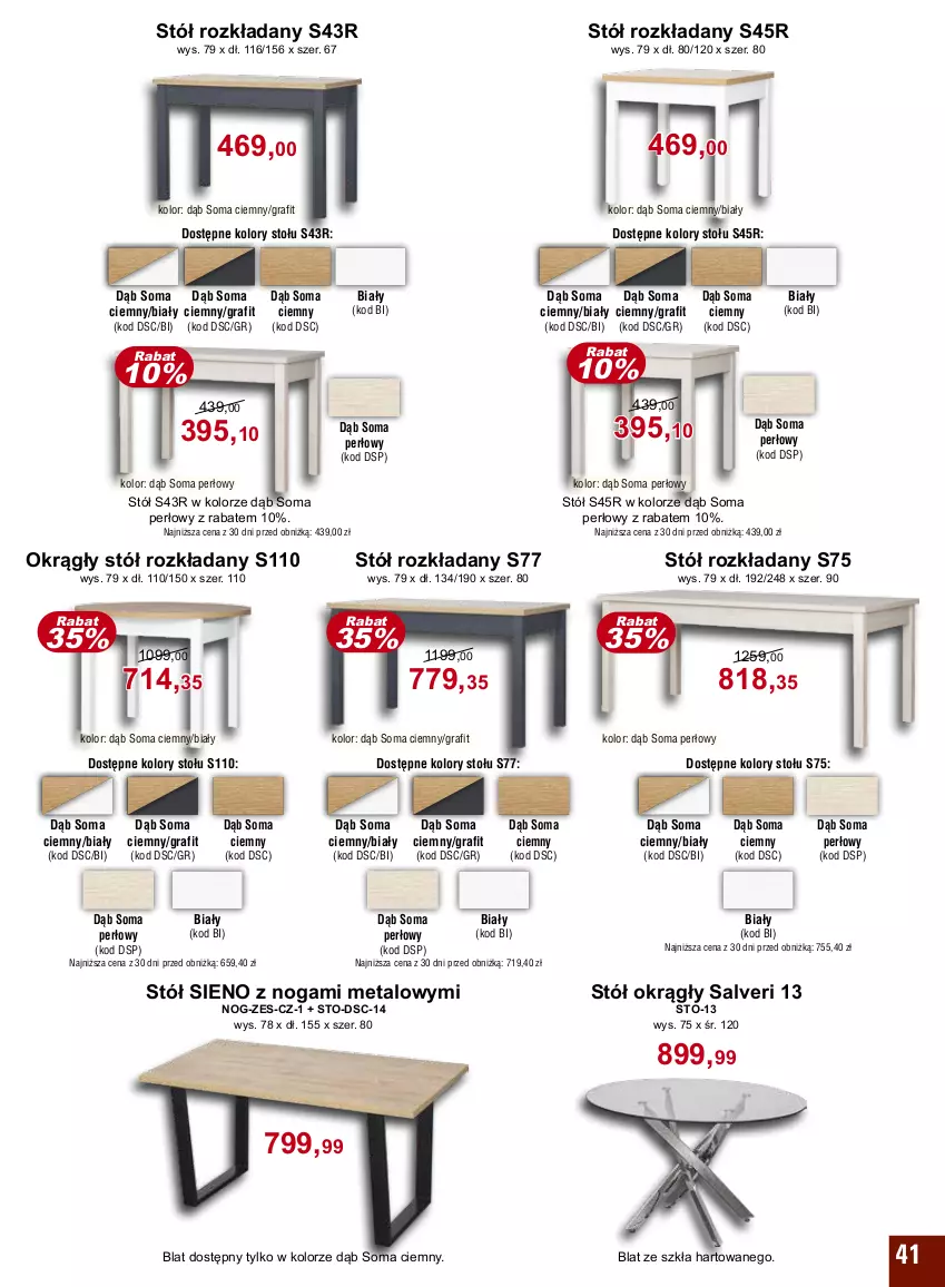 Gazetka promocyjna Bodzio - ważna 01.07 do 30.09.2023 - strona 41 - produkty: Gra, Stół, Stół rozkładany