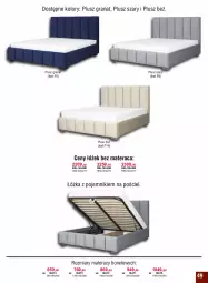 Gazetka promocyjna Bodzio - Gazetka - ważna od 30.09 do 30.09.2023 - strona 49 - produkty: Gra, Pościel, Granat, Pojemnik, Materac, Tera