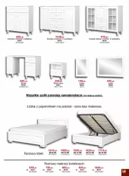 Gazetka promocyjna Bodzio - Gazetka - ważna od 30.09 do 30.09.2023 - strona 59 - produkty: Witryna, Stolik nocny, Pościel, Stolik, Biurko, Pojemnik, Materac, Tera, Komoda, Moda, Drzwi, Lustro