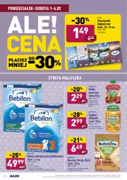 Gazetka promocyjna Aldi - ALE! CENA w ALDI - Gazetka - ważna od 06.02 do 06.02.2021 - strona 18 - produkty: Ser, Por, Mus, BoboVita, O nas, Chusteczki, Deser, Mleko, Fa