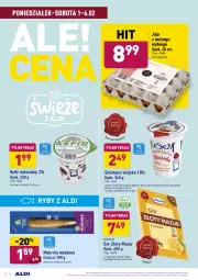 Gazetka promocyjna Aldi - ALE! CENA w ALDI - Gazetka - ważna od 06.02 do 06.02.2021 - strona 8 - produkty: Ser, Koc, Złoty Mazur, Jaja, Kefir naturalny, Tera, Dres, Sałat, Kefir, Jaja z wolnego wybiegu