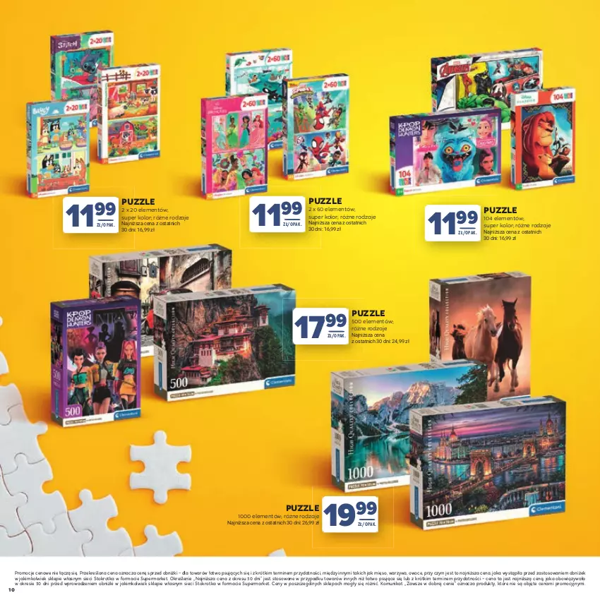 Gazetka promocyjna Stokrotka - Katalog Dzień Matki i Dziecka! - ważna 21.05 do 01.06.2026 - strona 10 - produkty: Mięso, Owoce, Puzzle, Warzywa