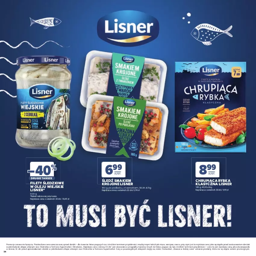 Gazetka promocyjna Stokrotka - Katalog Dzień Matki i Dziecka! - ważna 21.05 do 01.06.2026 - strona 34 - produkty: Lisner, Mięso, Olej, Owoce, Warzywa