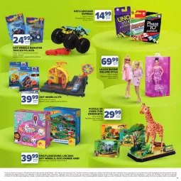 Gazetka promocyjna Stokrotka - Katalog Dzień Matki i Dziecka! - Gazetka - ważna od 01.06 do 01.06.2026 - strona 11 - produkty: Warzywa, Koc, Gry, Gra, BIC, Puzzle, Pojazd, Barbie, Monster truck, Owoce, Lalka, Hot Wheels, Mięso, Zwierzęta