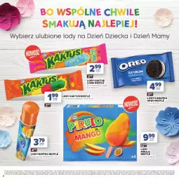 Gazetka promocyjna Stokrotka - Katalog Dzień Matki i Dziecka! - Gazetka - ważna od 01.06 do 01.06.2026 - strona 28 - produkty: Warzywa, Kaktus, Lody, Owoce, Oreo, Mięso, Nestea, Nestlé