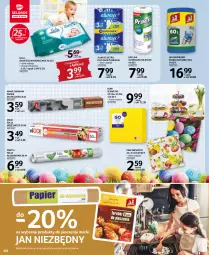 Gazetka promocyjna Selgros - Oferta spożywcza - Gazetka - ważna od 16.04 do 16.04.2022 - strona 44 - produkty: Piec, Jan Niezbędny, Ser, Papier, Worki na śmieci, Serwetki, Chusteczki, Always, Worki na śmiec, Podpaski, Papier do pieczenia, Always Ultra, Folia aluminiowa