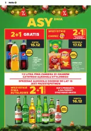 Gazetka promocyjna Netto - Artykuły spożywcze - Gazetka - ważna od 20.12 do 20.12.2023 - strona 2 - produkty: Piwa, Gra, Pepsi max, Chipsy, Mirinda, Pepsi, Lay’s