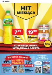 Gazetka promocyjna Netto - Artykuły spożywcze - Gazetka - ważna od 20.12 do 20.12.2023 - strona 26 - produkty: Kujawski, Miód, Olej