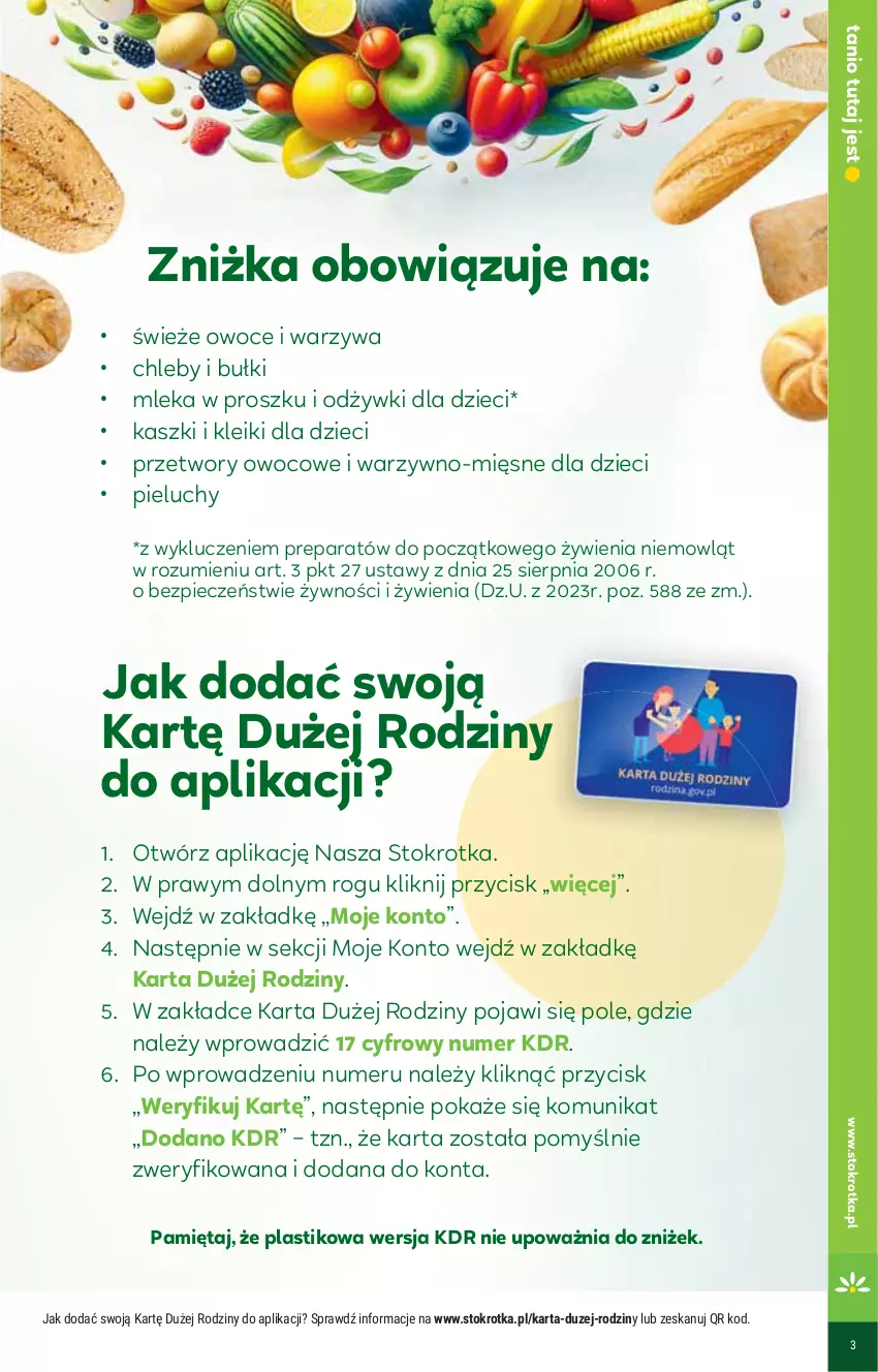 Gazetka promocyjna Stokrotka - Market - ważna 28.11 do 04.12.2024 - strona 11 - produkty: Chleb, Dzieci, Mięta, Owoce, Piec, Pieluchy, Warzywa