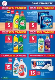 Gazetka promocyjna Dealz - NOWA GAZETKAWielkie Marki Mini Ceny - Gazetka - ważna od 22.03 do 22.03.2022 - strona 8 - produkty: Domestos, Gra, Do mycia naczyń, Papier, Finish, Tablet, Płyn do mycia naczyń, Papier toaletowy, Płyn do płukania, Płyn do wc, Fairy, Płyn do mycia, Zmywarki, Napój, Tabletki do zmywarki, Fa