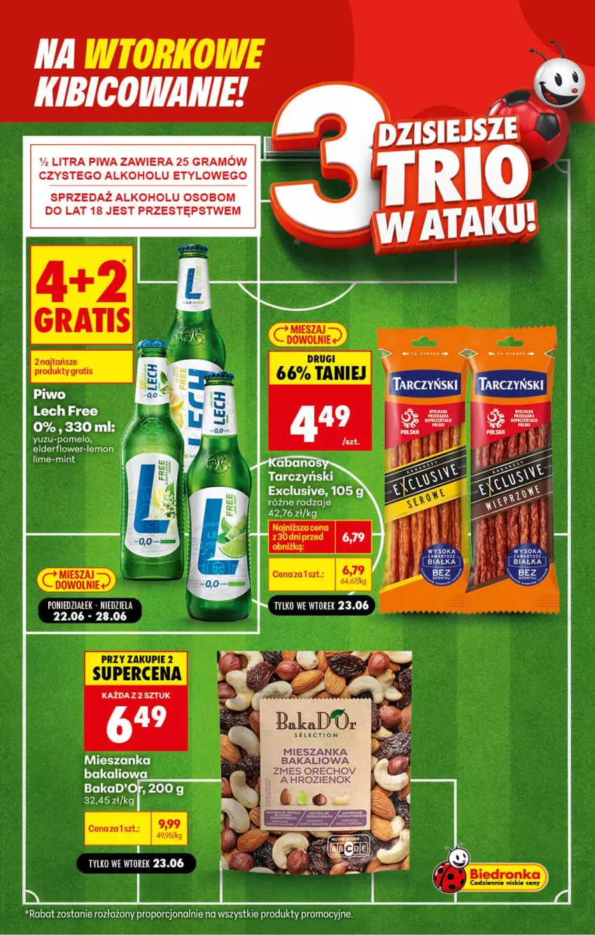Gazetka promocyjna Biedronka - Gazetka - ważna 23.06 do 30.06.2026 - strona 4 - produkty: BIC, Gra, Piwa, Pomelo, Por, Tarczyński