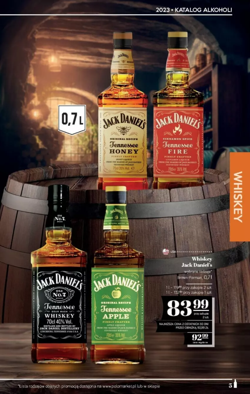 Gazetka promocyjna PoloMarket - ważna 24.11 do 14.12.2023 - strona 30 - produkty: Whiskey