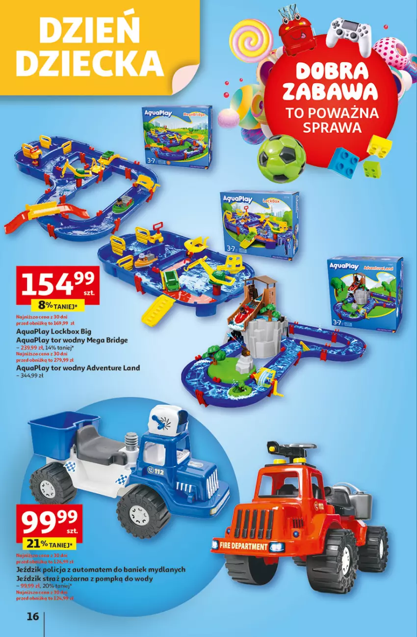 Gazetka promocyjna Auchan - Uśmiech mamy? Zaplanowany! Hipermarket - ważna 22.05 do 28.05.2025 - strona 16 - produkty: Straż pożarna