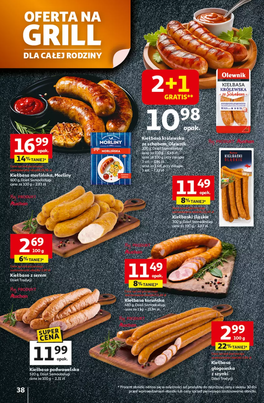 Gazetka promocyjna Auchan - Uśmiech mamy? Zaplanowany! Hipermarket - ważna 22.05 do 28.05.2025 - strona 40 - produkty: Fa, Grill