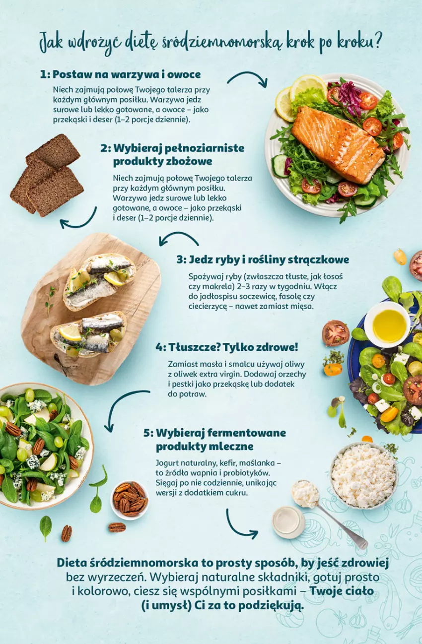 Gazetka promocyjna Auchan - Uśmiech mamy? Zaplanowany! Hipermarket - ważna 22.05 do 28.05.2025 - strona 59 - produkty: Deser, Fa, Gin, Jogurt, Jogurt naturalny, Kefir, Maślanka, Owoce, Por, Probiotyk, Ser, Talerz, Warzywa, Warzywa i owoce, Zdrowie