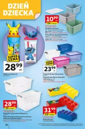 Gazetka promocyjna Auchan - Uśmiech mamy? Zaplanowany! Hipermarket - Gazetka - ważna od 28.05 do 28.05.2025 - strona 24 - produkty: Pojemnik z pokrywką, Pojemnik, LEGO, Pojemnik plastikowy, Pojemnik do przechowywania, Kubek