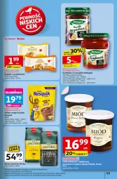 Gazetka promocyjna Auchan - Uśmiech mamy? Zaplanowany! Hipermarket - Gazetka - ważna od 28.05 do 28.05.2025 - strona 47 - produkty: Kawa ziarnista, Nesquik, Kawa, Konfitura, Rogal, Jacobs, Kakao, Herbapol, Nektar