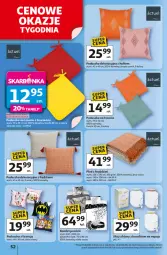 Gazetka promocyjna Auchan - Uśmiech mamy? Zaplanowany! Hipermarket - Gazetka - ważna od 28.05 do 28.05.2025 - strona 54 - produkty: Pled, Pościel, Poduszka dekoracyjna, Poszewka, Napoje, Krzesło, Poduszka
