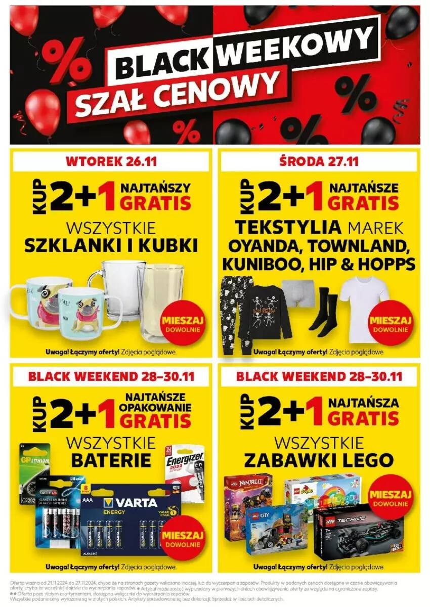 Gazetka promocyjna Kaufland - ważna 21.11 do 27.11.2024 - strona 3 - produkty: Lanki, LEGO, Waga