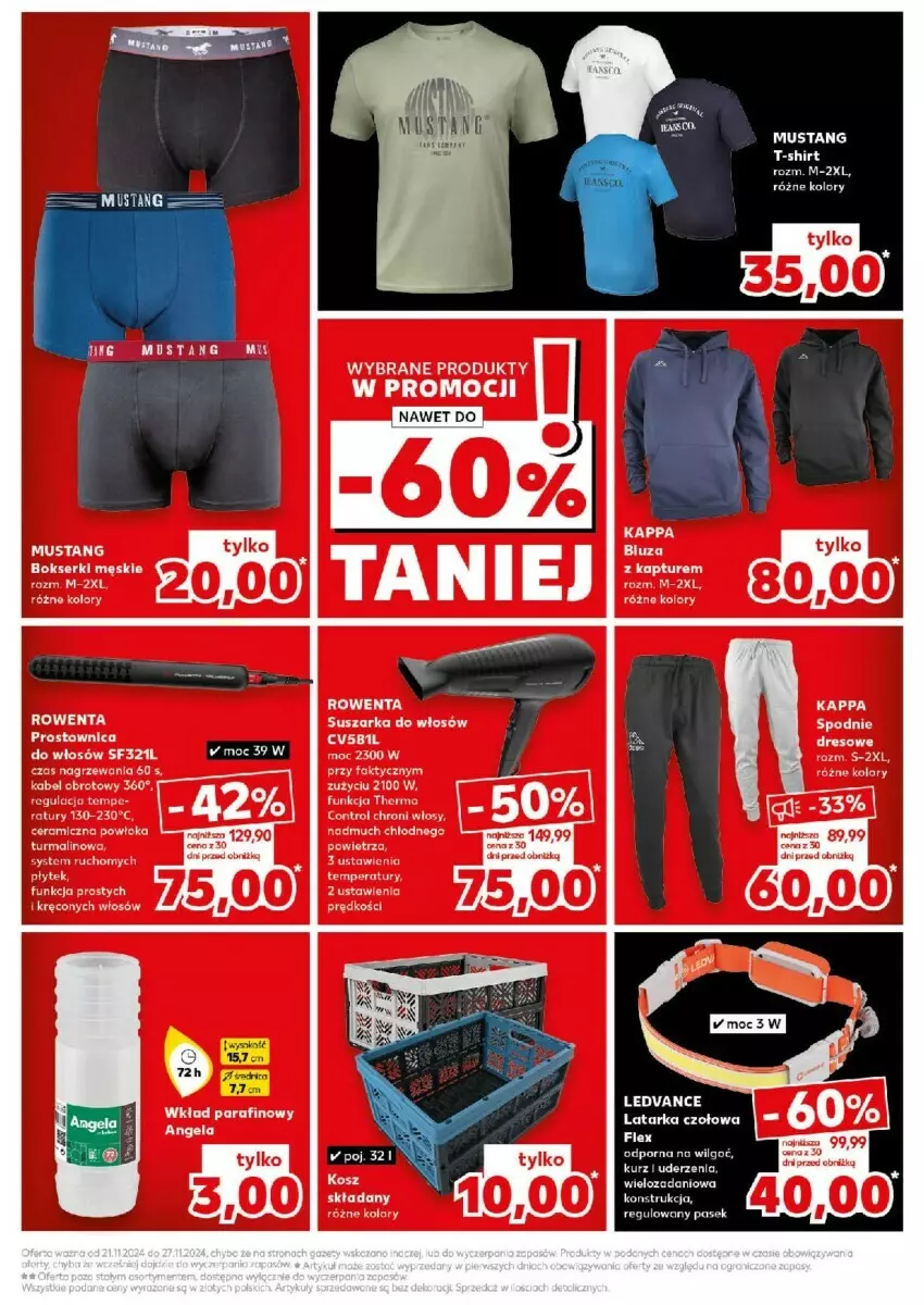 Gazetka promocyjna Kaufland - ważna 21.11 do 27.11.2024 - strona 36 - produkty: Mus, Pasek, T-shirt