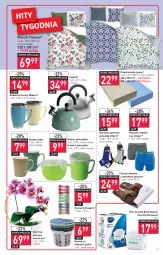 Gazetka promocyjna Stokrotka - Market - Gazetka - ważna od 23.02 do 23.02.2022 - strona 11 - produkty: Brita Maxtra, Ser, Por, Pur, Kapcie, Pościel, Brit, Czajnik, Karp, Kosz, Prześcieradło, Storczyk, Sport, Kubek termiczny, Kubek, Brita, Bokserki, Miska, Fa