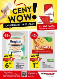 Gazetka promocyjna Intermarche - Gazetka - ważna od 12.06 do 12.06.2024 - strona 1 - produkty: Ser, Gin, Papier, Ręcznik, Kasia