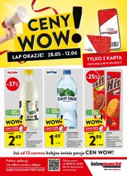 Gazetka promocyjna Intermarche - Gazetka - ważna od 12.06 do 12.06.2024 - strona 2 - produkty: Ciastka, Por, LANA, Woda, Olej