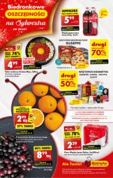 Gazetka promocyjna Biedronka - Sylwester - Gazetka - ważna od 30.12 do 30.12.2023 - strona 1 - produkty: Piwo, Fructis, Elseve, Ser, Tatar wołowy, Coca-Cola, Pomarańcze, Warka, Napój gazowany, Garnier, Deser, Napój