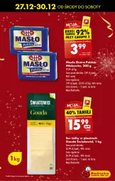 Gazetka promocyjna Biedronka - Sylwester - Gazetka - ważna od 30.12 do 30.12.2023 - strona 15 - produkty: Ser, Gra, Gouda, Masło, Fa