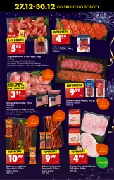 Gazetka promocyjna Biedronka - Sylwester - Gazetka - ważna od 30.12 do 30.12.2023 - strona 39 - produkty: Sok, Ser, Gra, Salami, Sokołów, Kindziuk, Szynka, Tarczyński, Kabanos, Fa
