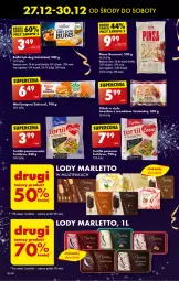 Gazetka promocyjna Biedronka - Sylwester - Gazetka - ważna od 30.12 do 30.12.2023 - strona 46 - produkty: Tortilla, Lody, Burger, Chleb, Fa