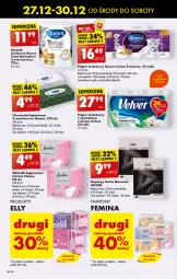 Gazetka promocyjna Biedronka - Sylwester - Gazetka - ważna od 30.12 do 30.12.2023 - strona 62 - produkty: Top, Papier, Rajstopy, Tampony, Papier toaletowy, Velvet, Ręcznik, Rolki, Chusteczki, Gatta, Moments, Wkładki