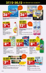 Gazetka promocyjna Biedronka - Sylwester - Gazetka - ważna od 30.12 do 30.12.2023 - strona 66 - produkty: Domestos, Pur, Do mycia naczyń, Finish, Bref, Płyn do mycia naczyń, Odświeżacz powietrza, Chusteczki, Kostka do wc, Płyn do wc, Płyn do mycia, Zmywarki, Chusteczki nawilzane, Fa