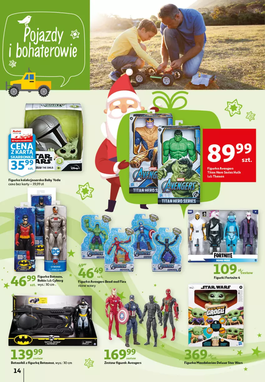 Gazetka promocyjna Auchan - Magia zabawek - ważna 12.11 do 24.11.2021 - strona 14 - produkty: Avengers, Mobil, Ser, Star Wars