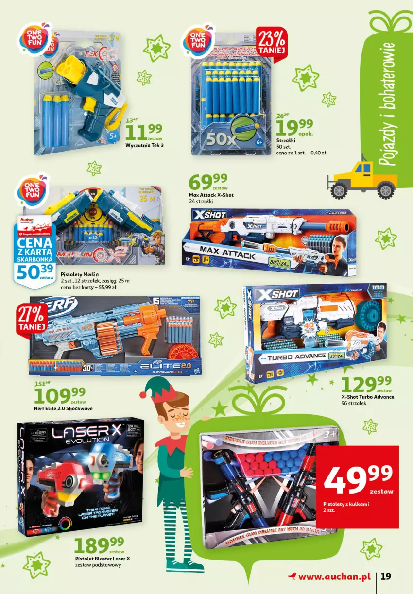 Gazetka promocyjna Auchan - Magia zabawek - ważna 12.11 do 24.11.2021 - strona 19 - produkty: Pistolet, Ser
