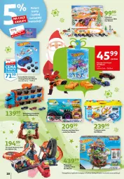 Gazetka promocyjna Auchan - Magia zabawek - Gazetka - ważna od 24.11 do 24.11.2021 - strona 18 - produkty: Por, Samochód, Wyrzutnia, Tran, Sport, Garaż, Gaga, Hot Wheels, Kalendarz, Kalendarz adwentowy
