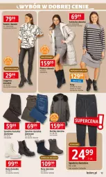 Gazetka promocyjna E Leclerc - Znicze i promocje - Gazetka - ważna od 26.10 do 26.10.2024 - strona 13 - produkty: Sweter, Gin, Buty, Kurtka, Płaszcz, Legginsy, Spodnie, Sukienka