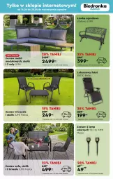 Gazetka promocyjna Biedronka - Gazetka - ważna od 27.04 do 27.04.2024 - strona 33 - produkty: Stolik, Sofa, Fotel, Fa