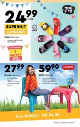 Gazetka promocyjna Biedronka - Okazje tygodnia - Gazetka - ważna od 08.06 do 08.06.2022 - strona 21 - produkty: Klapki, Stolik, Dzieci