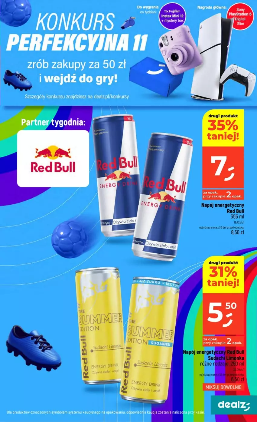 Gazetka promocyjna Dealz - NOWA GAZETKA - ważna 11.06 do 17.06.2026 - strona 15 - produkty: Fa, Napój, Napój energetyczny, Red Bull