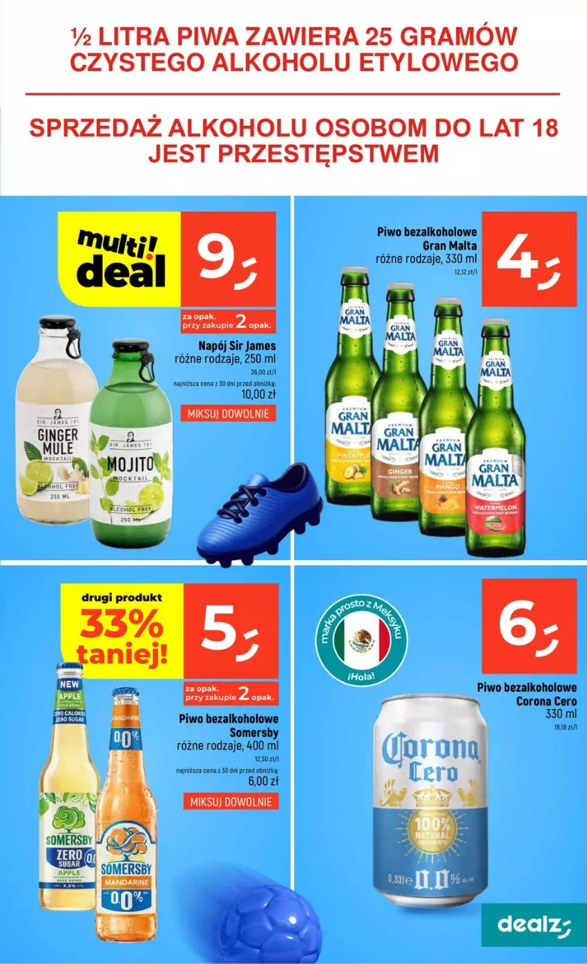 Gazetka promocyjna Dealz - NOWA GAZETKA - ważna 11.06 do 17.06.2026 - strona 21 - produkty: Gra, Napój, Piwa, Piwo, Somersby