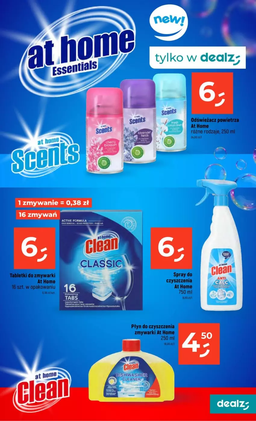 Gazetka promocyjna Dealz - NOWA GAZETKA - ważna 11.06 do 17.06.2026 - strona 27 - produkty: Odświeżacz powietrza, Tablet, Tabletki do zmywarki, Zmywarki