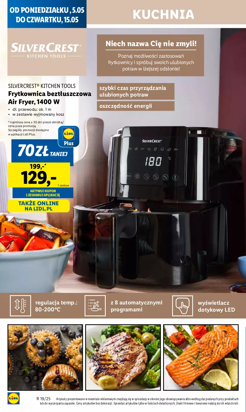 Gazetka promocyjna Lidl - GAZETKA - ważna 05.05 do 07.05.2025 - strona 10 - produkty: Gra, Kosz, Kuchnia, Rama, Silvercrest