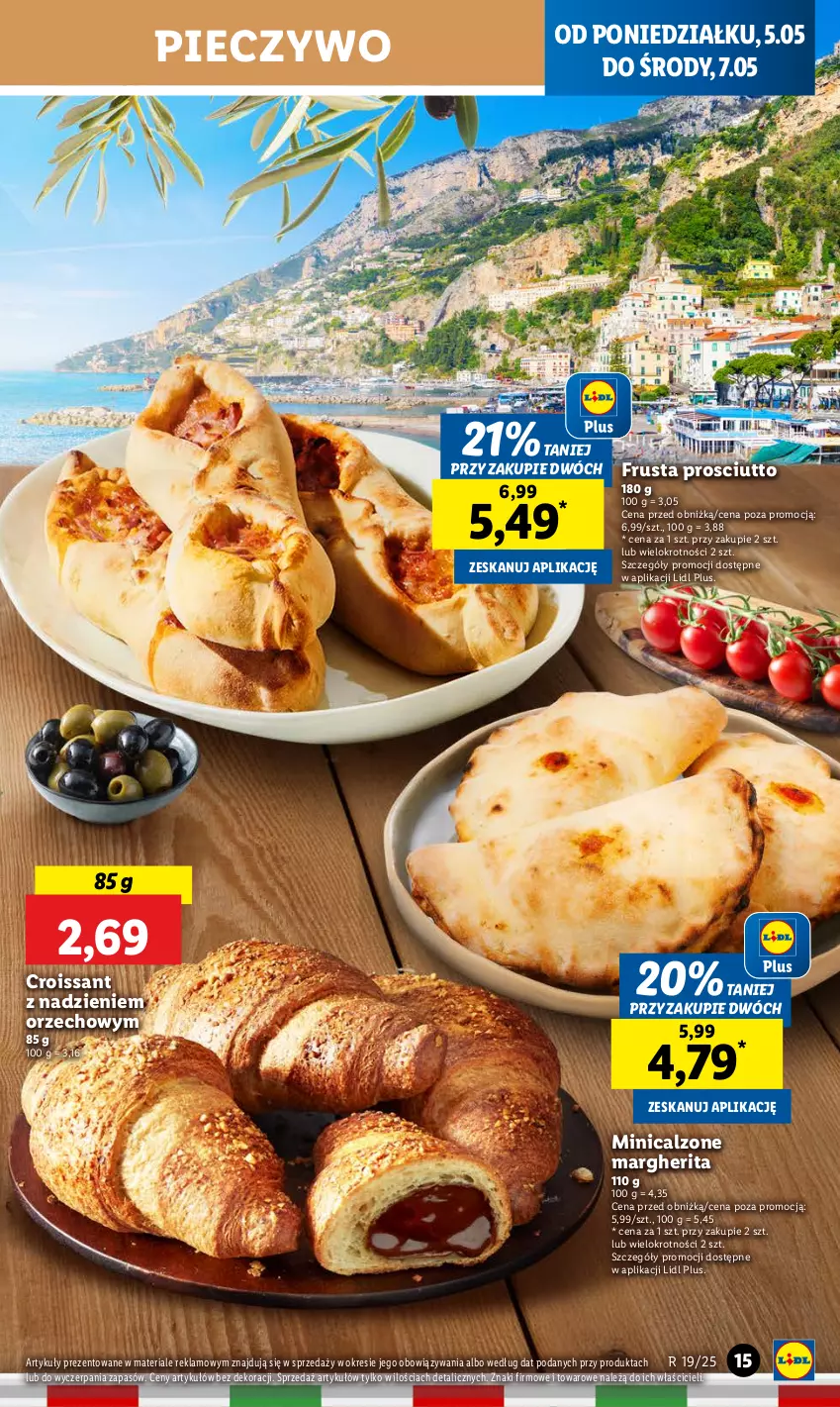 Gazetka promocyjna Lidl - GAZETKA - ważna 05.05 do 07.05.2025 - strona 17 - produkty: Croissant, Piec, Pieczywo, Prosciutto, Rust