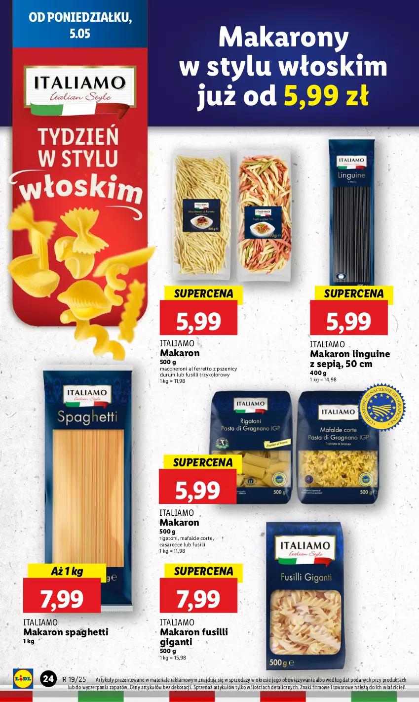 Gazetka promocyjna Lidl - GAZETKA - ważna 05.05 do 07.05.2025 - strona 26 - produkty: Fa, Makaron, Rum, Spaghetti