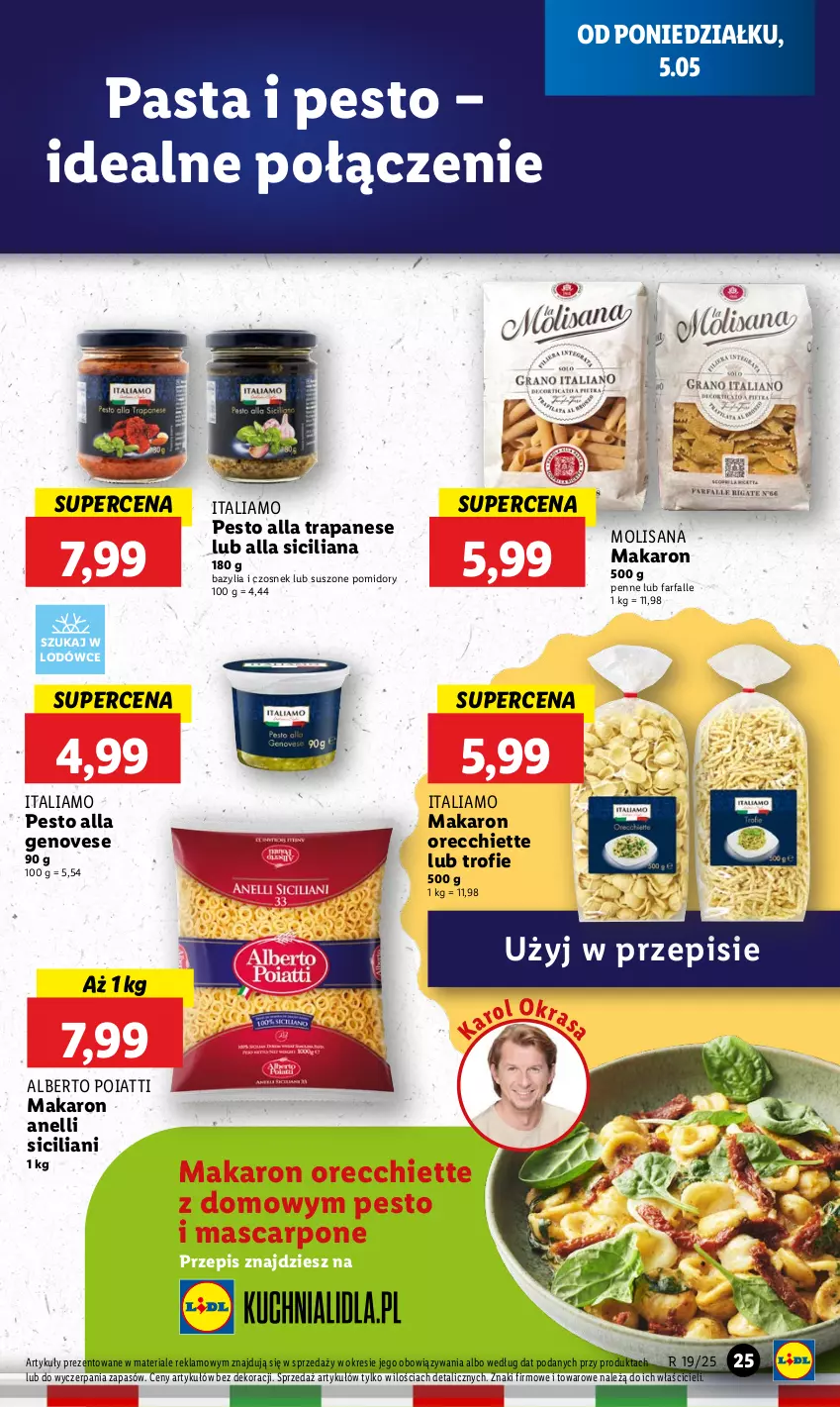 Gazetka promocyjna Lidl - GAZETKA - ważna 05.05 do 07.05.2025 - strona 27 - produkty: Bazyl, Bazylia, Czosnek, Fa, Isana, Makaron, Mascarpone, Penne, Pesto, Pomidory, Suszone pomidory