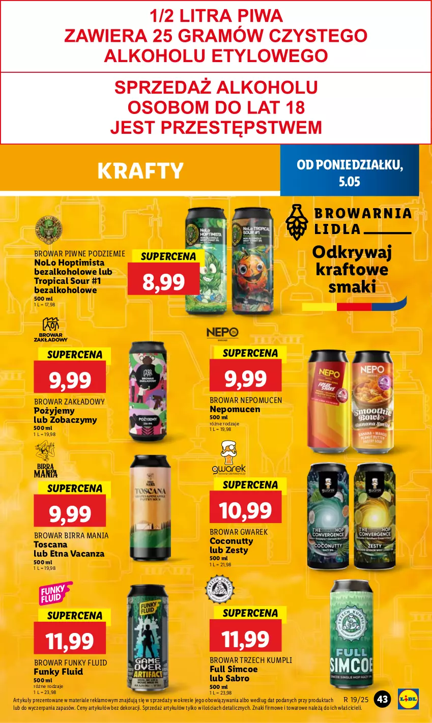 Gazetka promocyjna Lidl - GAZETKA - ważna 05.05 do 07.05.2025 - strona 49 - produkty: Tropical