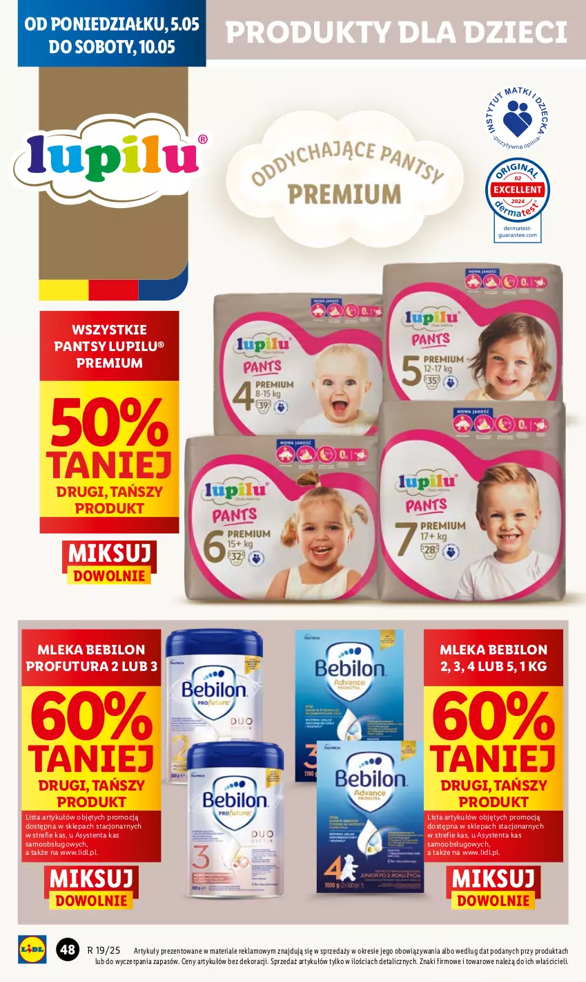 Gazetka promocyjna Lidl - GAZETKA - ważna 05.05 do 07.05.2025 - strona 56 - produkty: BEBILON, Dzieci, Fa, Por